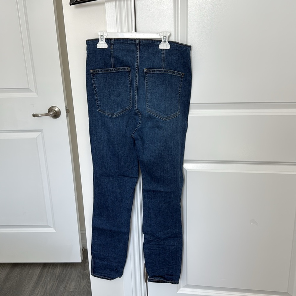veronica beard stratton extra  high rise jeans
